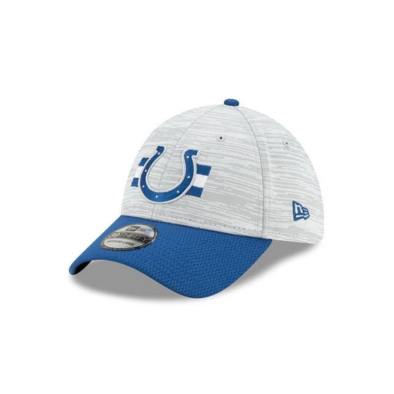 NFL Indianapolis Colts Official Training 39Thirty Stretch Fit (XNZ4763) - Blue New Era Caps